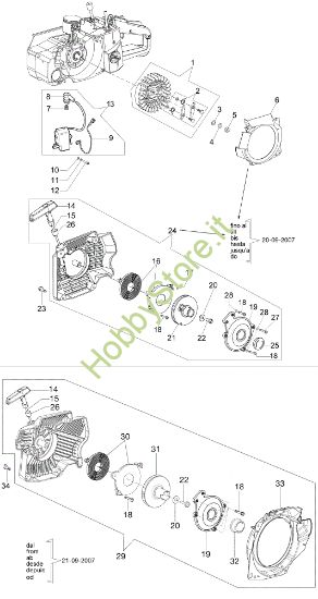 Picture of Avviamento TT 183 Troncatore
