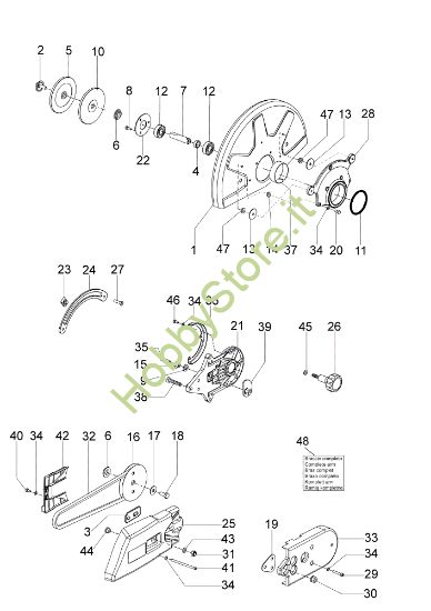 Picture of Braccio 14 TT 183 Troncatore