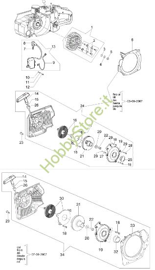 Picture of Avviamento TT 163 Troncatore
