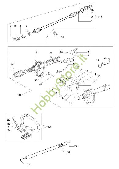 Picture of Trasmissione 8465 Ergo Decespugliatore
