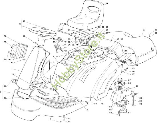 Picture of Carrozzeria EF 72C/12,5M Cat.2005 Trattorino