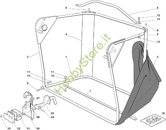 Picture of Sacco EF 72C/12,5M Cat.2005 Trattorino