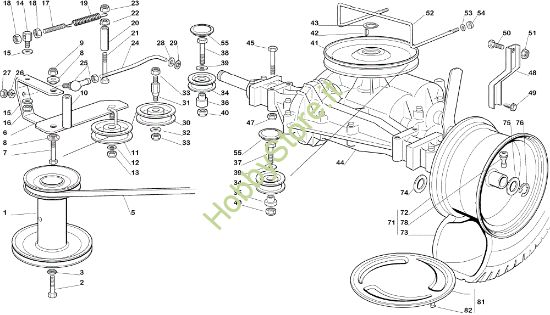 Picture of Trasmissione EF 92C/13,5M Cat.2005 Trattorino