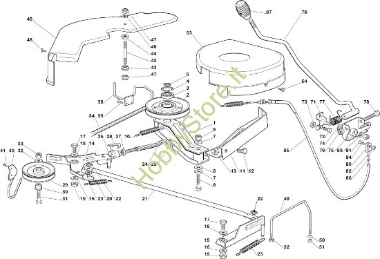 Picture of Piatto di taglio (1) EF 92C/13,5M Cat.2005 Trattorino