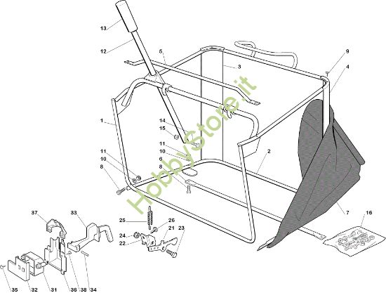 Picture of Sacco EF 102C/17,5H Cat.2005 Trattorino