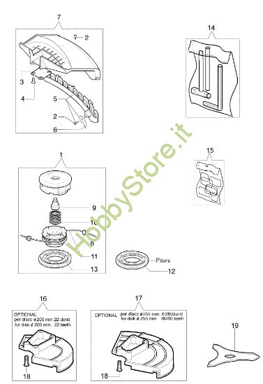 Picture of Accessori 8405 Decespugliatore