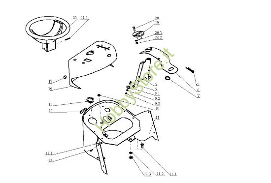 Picture of Cruscotto EF 104J/18H Cat.2005 Trattorino