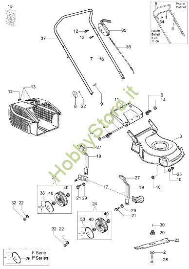 Picture of Esploso LR 44 P Rasaerba