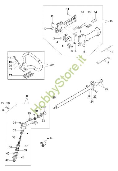 Picture of Trasmissione DS 2500 S Decespugliatore