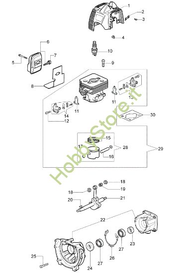 Picture of Motore DS 2500 S Decespugliatore