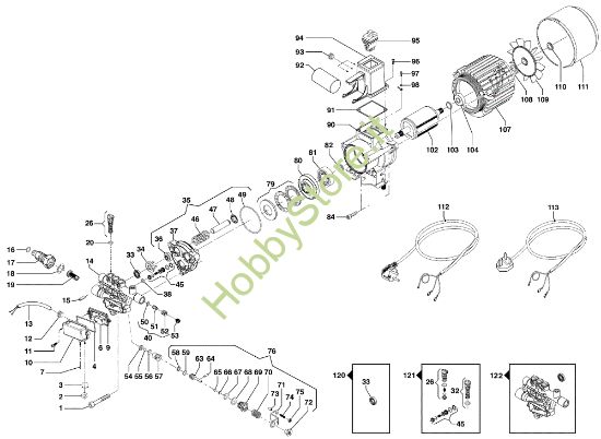 Picture of Motore IP 1350 S Idropulitrice