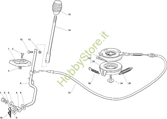 Picture of Piatto di taglio (1) EF 63C/6,5M Cat.2006 Trattorino