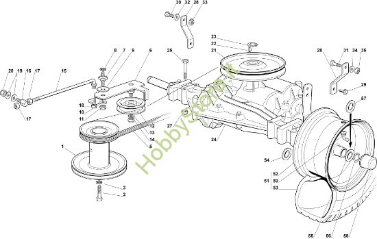 Picture of Trasmissione EF 72C/12,5M Cat.2006 Trattorino