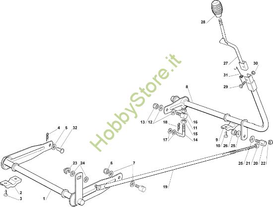 Picture of Sollevamento piatto di taglio EF 72C/12,5M Cat.2006 Trattorino
