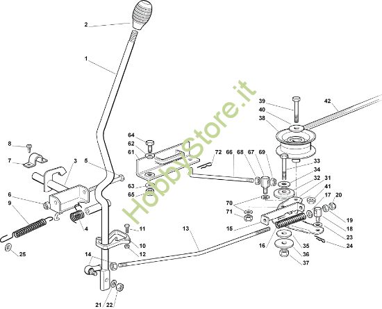 Picture of Piatto di taglio (1) EF 72C/12,5M Cat.2006 Trattorino
