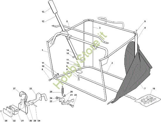 Picture of Sacco EF 102C/17,5H Cat.2006 Trattorino