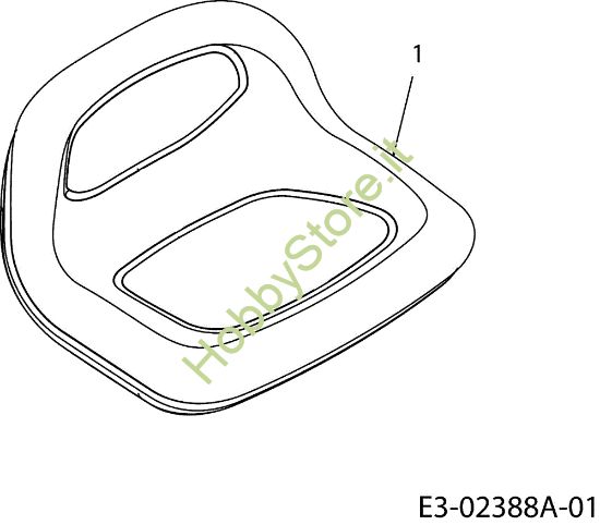 Picture of Sedile (2/2) FORMULA 97/13,5 T Cat.2006 Trattorino