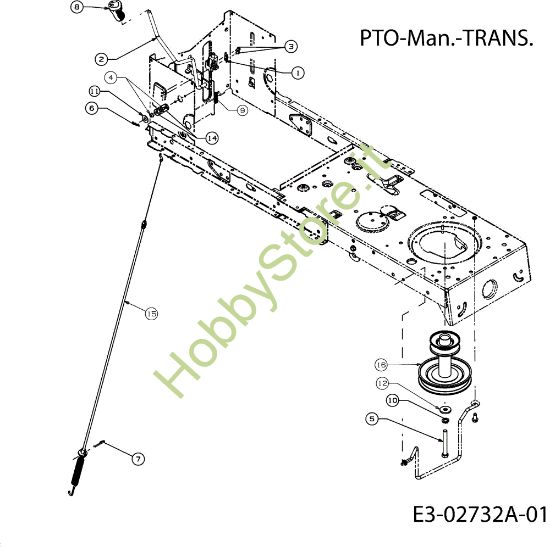 Picture of Leve FORMULA 97/13,5 T Cat.2006 Trattorino