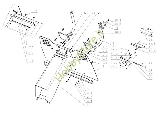 Picture of Raccoglierba EF 124J/22H Cat.2006-2007 Trattorino