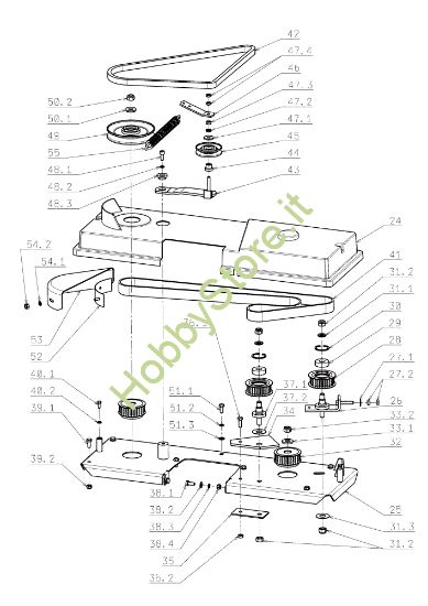 Picture of Piatto di taglio (2/2) EF 104J/16H Cat.2006-2007 Trattorino
