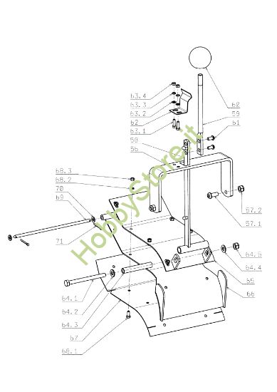 Picture of Piatto di taglio (3/3) EF 104J/18H Cat.2006-2007 Trattorino