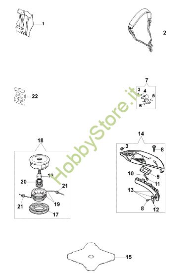 Picture of Accessori 8260 D Decespugliatore