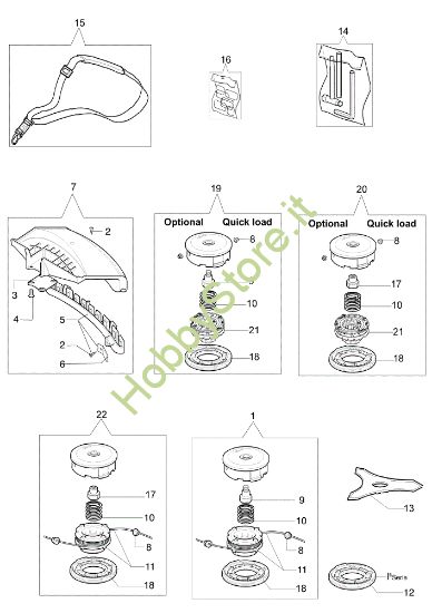 Picture of Accessori 8300 IC Decespugliatore