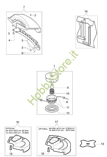 Picture of Accessori 8425 Decespugliatore