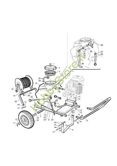 Picture of Serbatoio IC 2080 Carriola