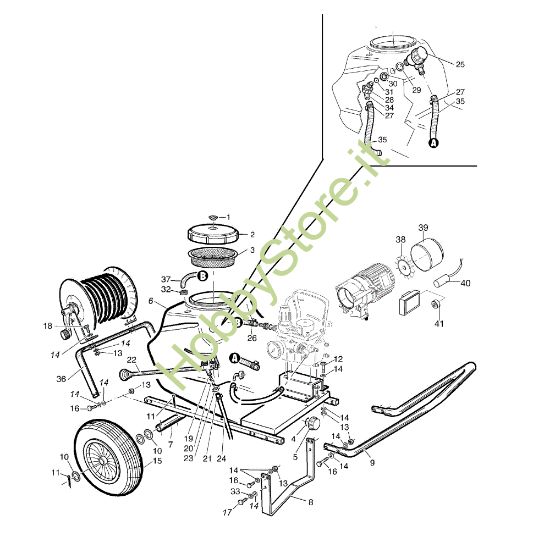 Picture of Serbatoio IC 2050 E Carriola