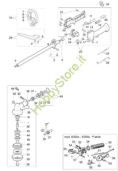 Picture of Trasmissione 8350 IC Decespugliatore