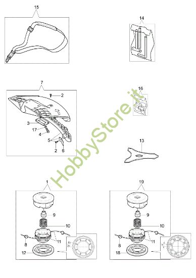 Picture of Accessori DS 2600 4S Decespugliatore