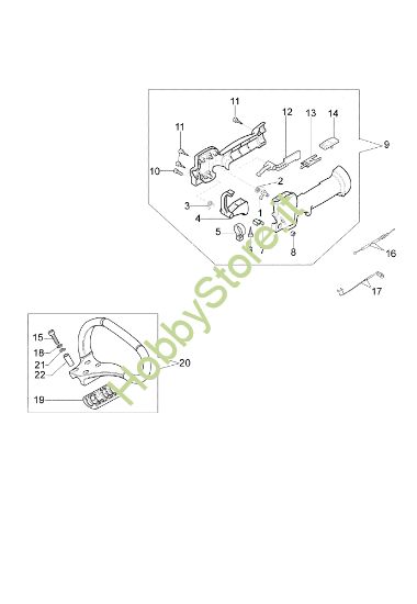 Picture of Impugnatura DS 3600 4S Decespugliatore