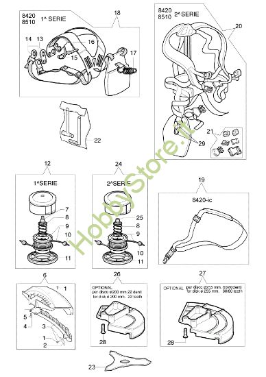 Picture of Accessori 8420 IC Decespugliatore