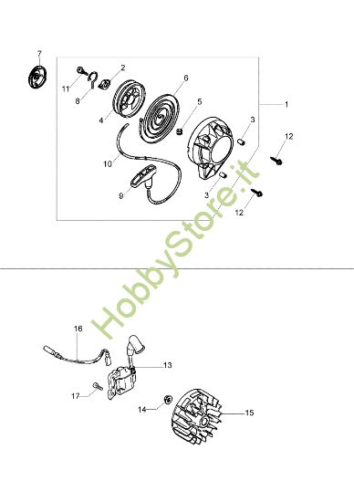 Picture of Avviamento completo DS 2600 4T Decespugliatore