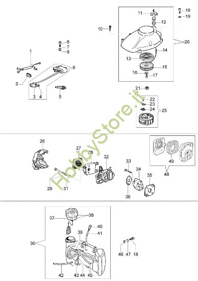 Picture of Accensione TG 2600 XP Tagliasiepi