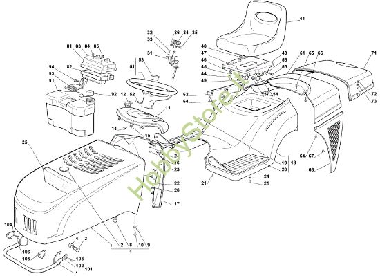 Picture of Carrozzeria EF 90C/11,5M Cat.2007 Trattorino