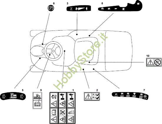 Picture of Etichette EF 63C/6,5M Cat.2007 Trattorino