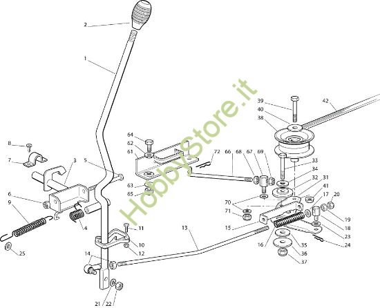Picture of Piatto di taglio (1) EF 72C/12,5H Cat.2007 Trattorino