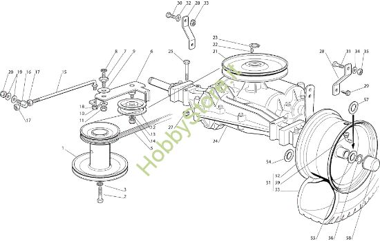 Picture of Trasmissione EF 72C/12,5M Cat.2007 Trattorino