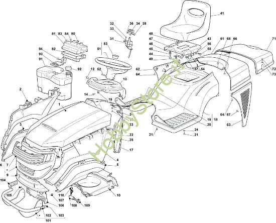 Picture of Carrozzeria EF 92C/13,5M Cat.2007 Trattorino