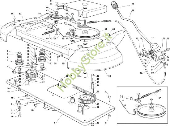 Picture of Piatto di taglio (1) EF 102C/15,5M Cat.2007 Trattorino