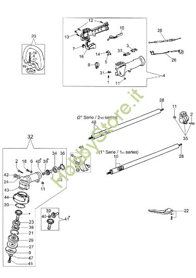 Picture of Trasmissione STARK 2500 S (Euro 2) Decespugliatore