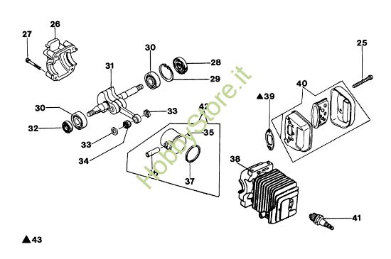 Picture of Motore 131 Motosega
