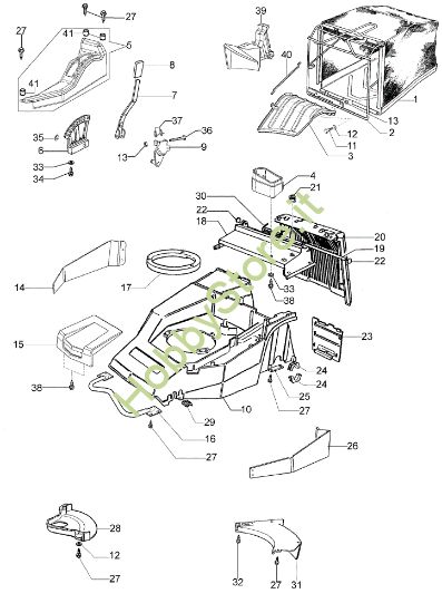 Picture of Carcassa MR 55 TBX Rasaerba