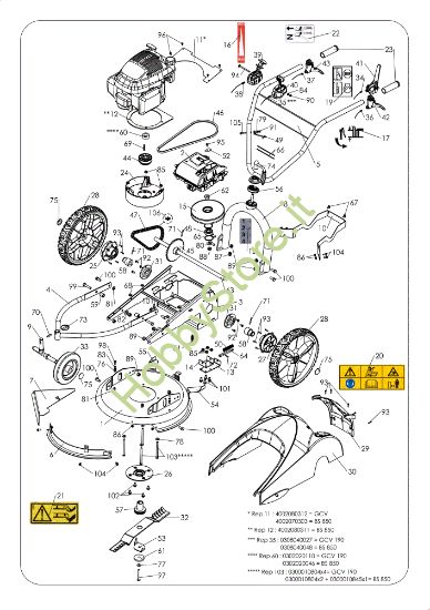 Picture of Telaio (dal 2012) DR 51 VB6 Sfalciatutto