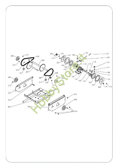 Picture of Trasmissione (dal 2012) DR 52 VBR6 Sfalciatutto