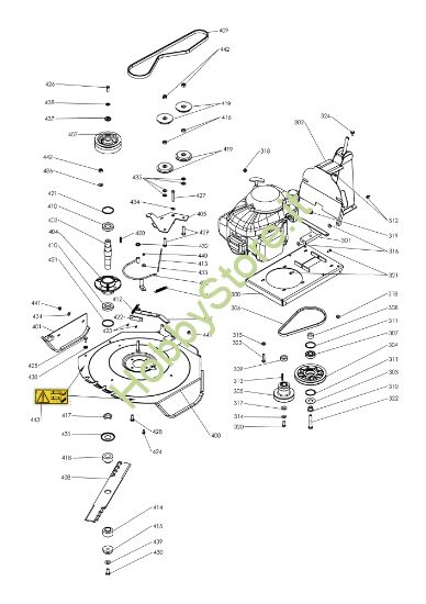 Picture of Piatto di taglio (dal 2012) DR 52 VBR6 Sfalciatutto