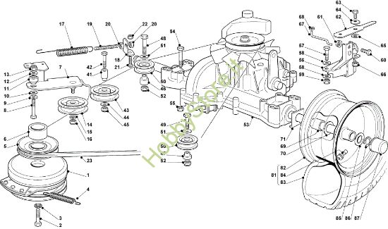 Picture of Trasmissione EF 93C/13,5H Cat.2008 Trattorino