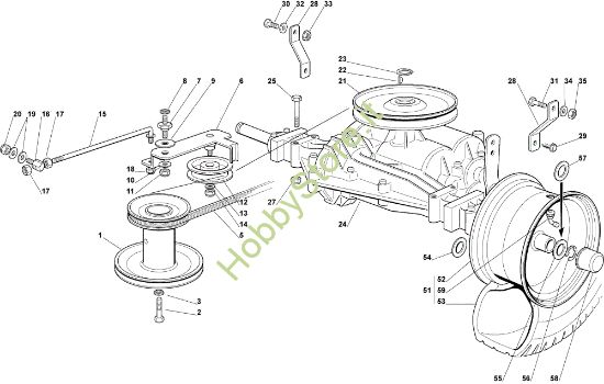 Picture of Trasmissione EF 72C/12,5M Cat.2008 Trattorino